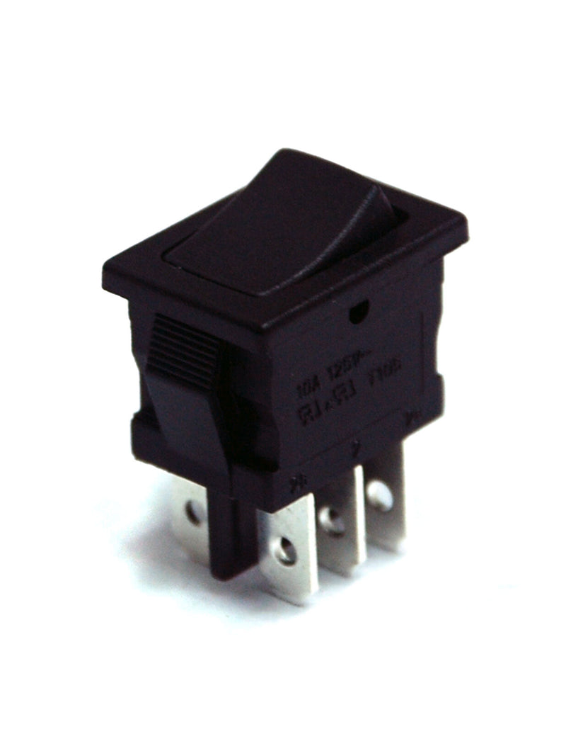 Philmore 30-16606 DPDT ON-ON, 13x19 Mini Snap-In Rocker Switch 10A@125V AC