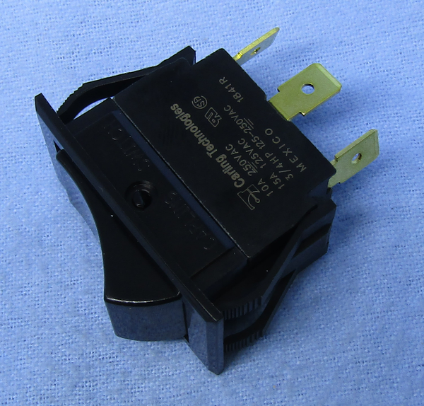 Philmore 30-16610 SPDT ON-ON Maintained, Heavy Duty Rocker Switch ~ 15A@125V AC