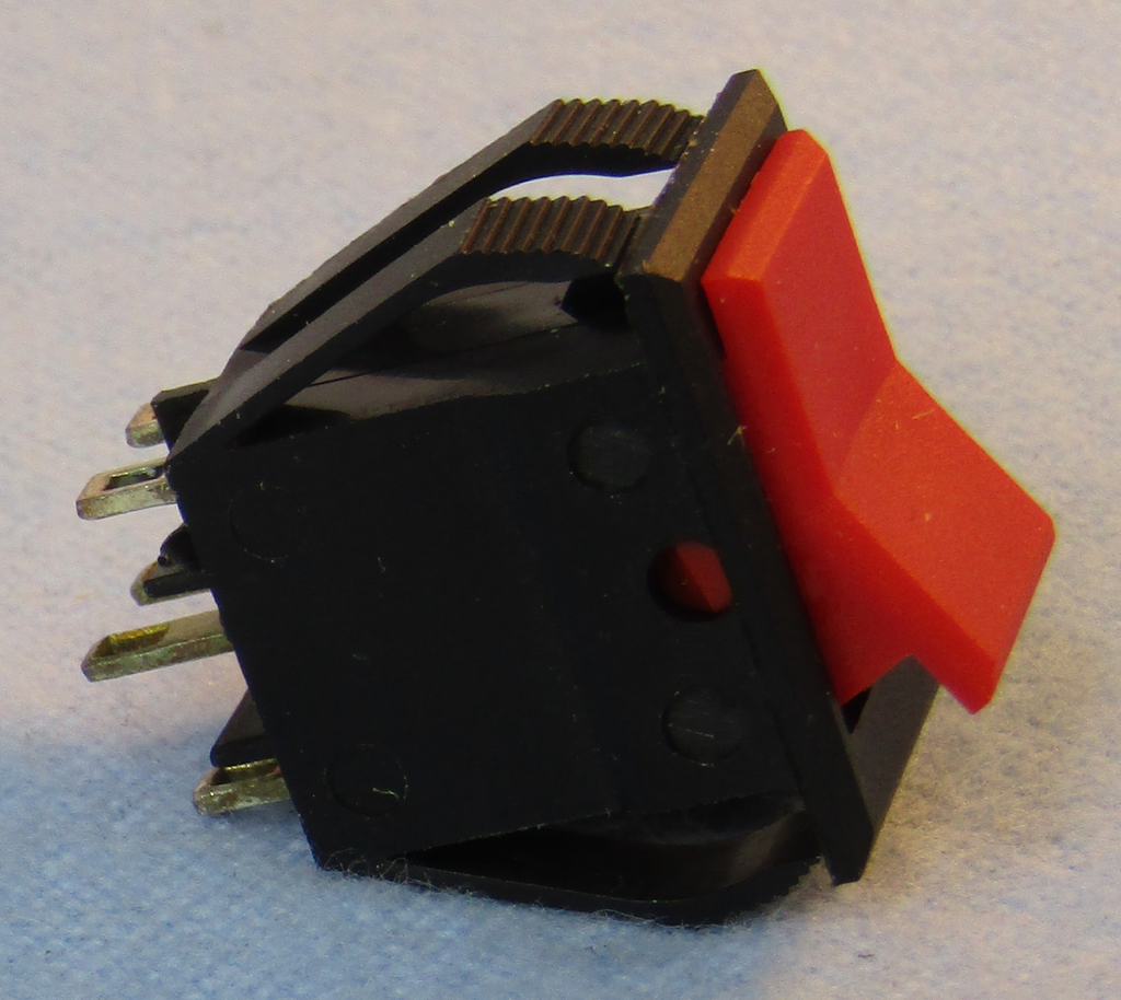 Interruttore A Bilanciere Philmore 30-16575 DPDT 12V DC, IP67 Blu - Nuovo E Sigillato!