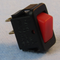 Philmore 30-874 SPST OFF-ON Red Micro Snap-In Rocker Switch 6A@125V