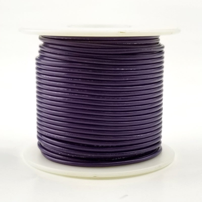 24 AWG Gauge Stranded VIOLET 300 Volt, UL1007 PVC Hook Up Wire 100ft Roll 300V