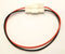 32-2020-250, 2 Pin 18AWG Male to Female 0.250" Flat Pin Wire Harness 12" Length