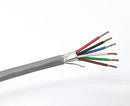 25' West Penn 3270 6 Conductor 22 Gauge Shielded Cable ~ 6C 22AWG CMR - MarVac Electronics