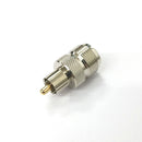 Female UHF Jack SO239 to Male RCA Plug Adapter with Gold Pin RFA8192 - MarVac Electronics