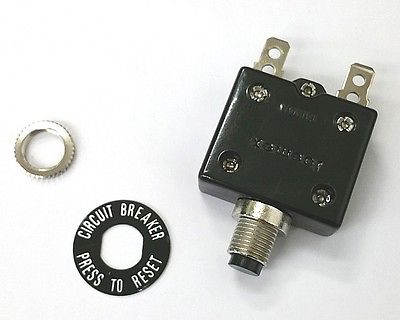 5 Amp Pushbutton Circuit Breaker ~ Joemex PE7405 5A - MarVac Electronics
