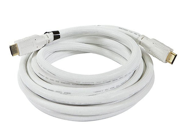 MV4036 Commercial Series HDMI Cable White 15ft White - 4K@24Hz, 10.2Gbps, 24AWG, CL2