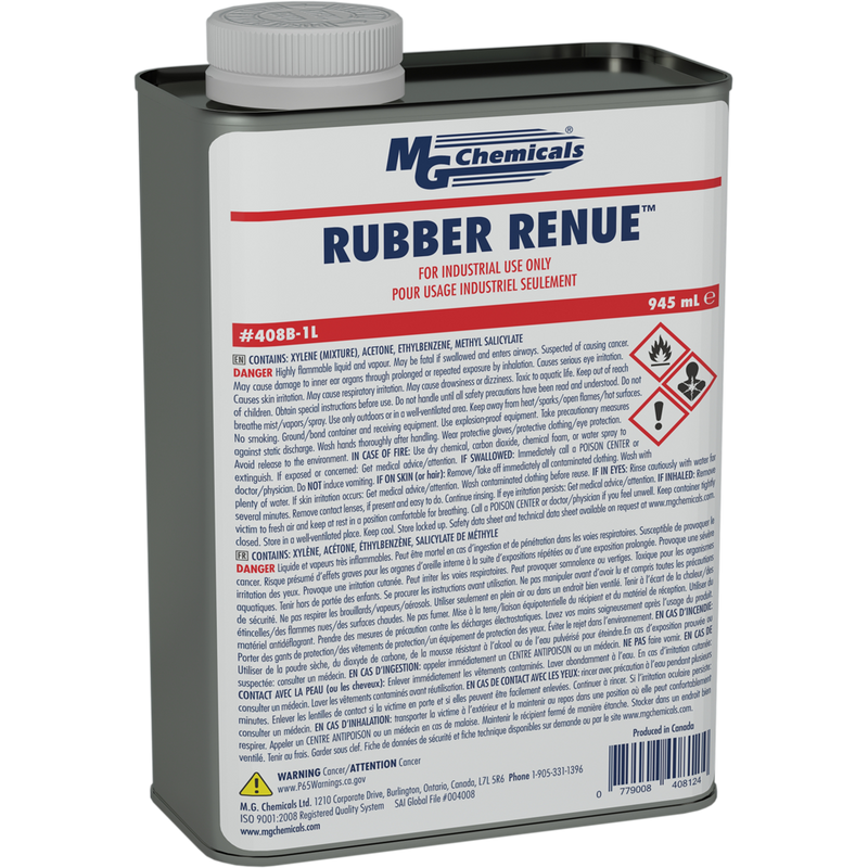 MG Chemicals 408C-1L Rubber Renue 945mL (33oz) Liquid