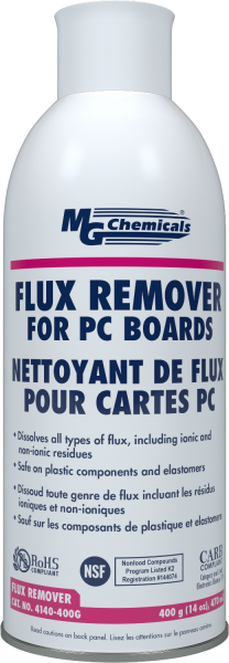 MG Chemicals # 4140-400G 15.3oz ( Aero) Flux Remover - Plastic Safe