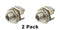 Lot of 2 Switchcraft # 41, 0.141" 3.5mm Mono Female Tini Jax Connectors