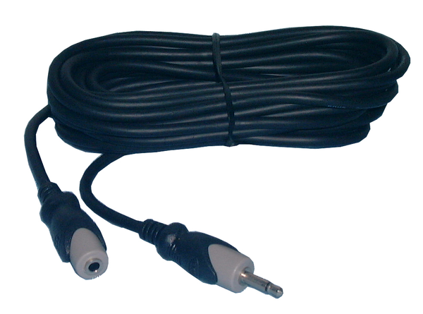 Philmore 44-019 6 Foot Male 3.5mm Mono Plug to Female 3.5mm Mono Jack Cable