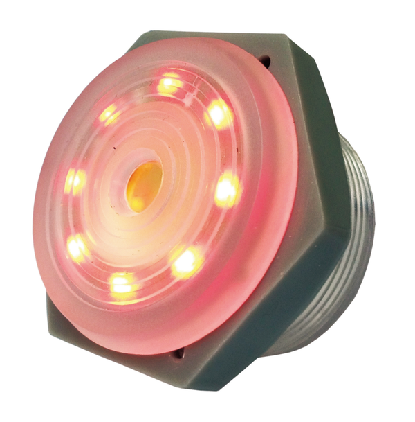 Philmore 44-1204 3-15V DC RED LED Lighted, Intermittent Piezo Sounder ~ 95dB