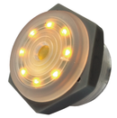 Philmore 44-1208 3-15V DC YELLOW LED Lighted, Intermittent Piezo Sounder ~ 95dB