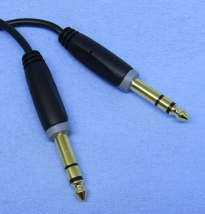 Philmore 44-340 6 Foot Male 1/4" Stereo Plug to Male 1/4" Stereo Plug Cable