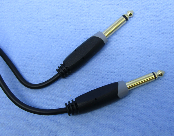 Philmore 44-348 12 Foot Male 1/4" Mono Plug to Male 1/4" Mono Plug Cable