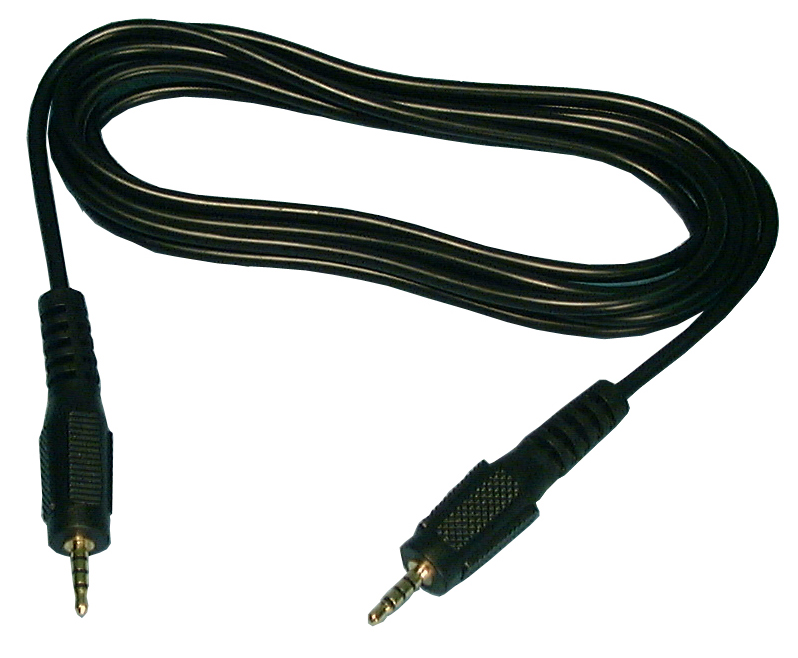 Philmore 44-404 6 Foot Male to Male 2.5mm TRRS Stereo Plug Cable