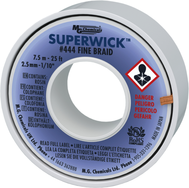 MG Chemicals 454-NS (#4) 50 Foot Roll 0.100 (2.5mm) No-Clean