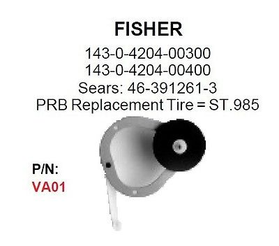 PRB VA01 VCR Idler For Fisher 143-0-4204-00300 or Sears 46-391261-3 VA-01 - MarVac Electronics