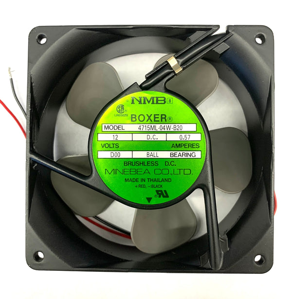 NMB 4715ML-04W-B20 119mm x 119mm x 38mm 12V DC Cooling Fan