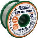 MG Chemicals 4900-227G, 227 gram (0.50 lb.) Roll of SAC305 Sn96, (21ga) .032'' Diameter Lead Free Rosin Flux Core Solder