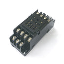 2-M4X10, 14 Pin Mini Blade Relay Socket ~ DIN Rail or Surface Mount (RLY9117)