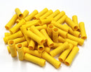 Lot of 50, 10AWG to 12AWG Gauge Yellow Butt Splice Connectors