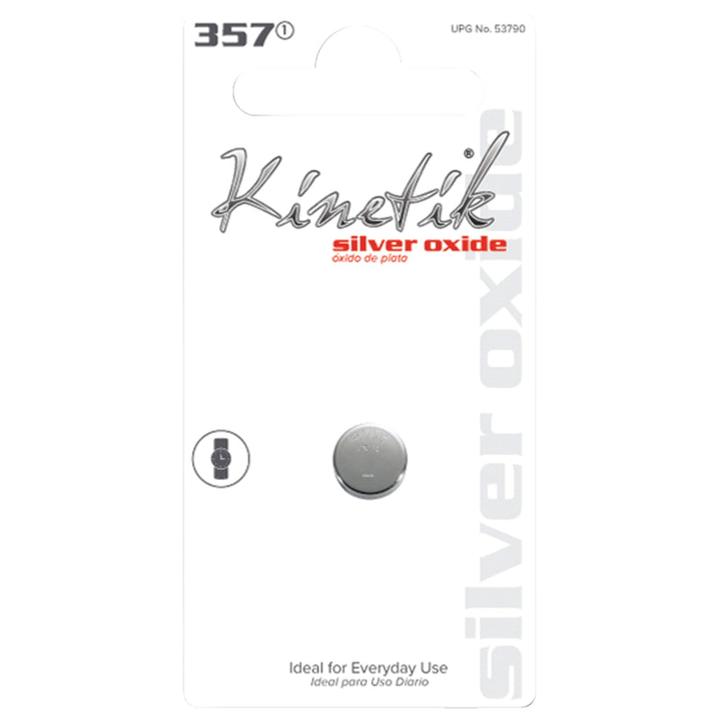 357 Silver Oxide Battery Kinetik, 1.5V 1pk 53790