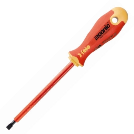 Felo # 53141, Ergonic® 4.0mm x 100mm Slotted Insulated Screwdriver