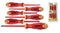 Felo # 53169, 6 Piece Ergonic® Slotted-Phillips Insulated Screwdriver Set
