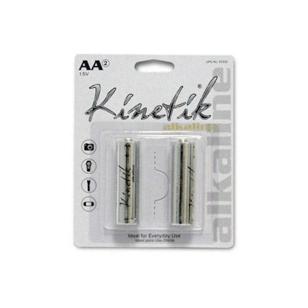 AA Alkaline Battery Kinetik,1.5V 2700ma 2pk 53332 UPG