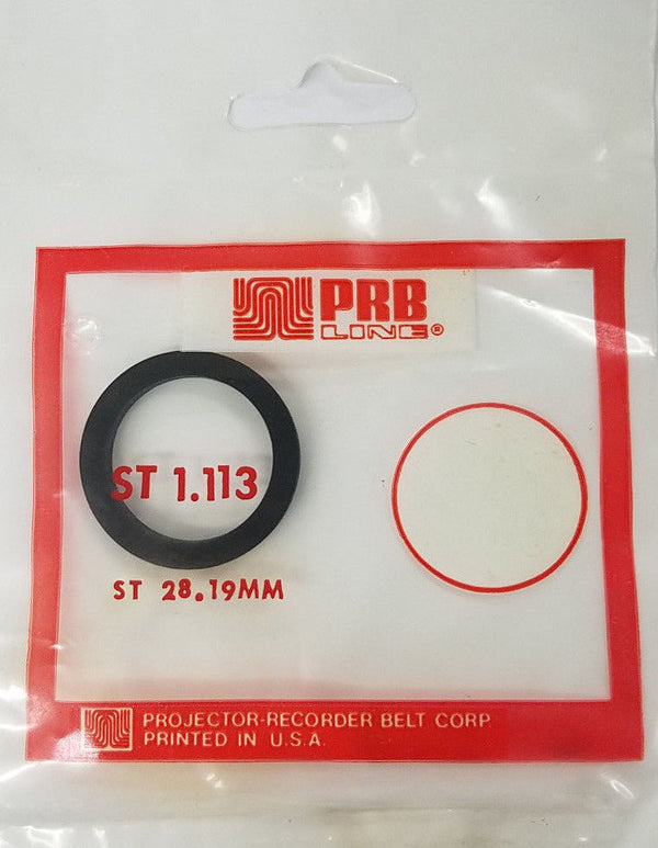 PRB ST1.113 Video Clutch or Idler Tire ~ ST28.19mm - MarVac Electronics