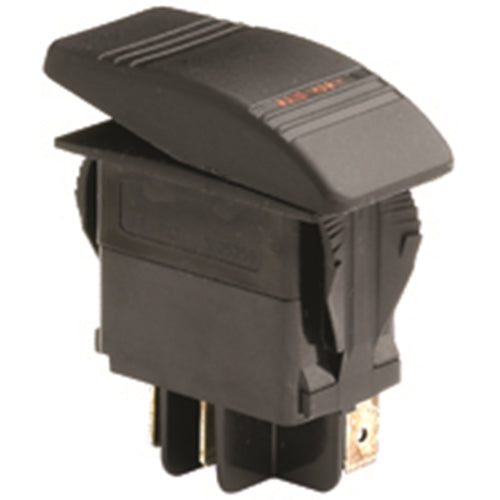 NTE 54-088 SPST ON-OFF 20A@12V DC BLUE Waterproof Auto/Marine Rocker Switch