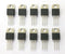 Lot of 10 ST Microelectronics BTA08-600C 8 Amp 8A 600 Volt Triac TO-220AB - MarVac Electronics