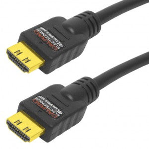 Calrad 55-668-25 HDMI Type A Male to HDMI Type A Male High Speed Cable, 4K x 2K, 2160p 18Gbps, 25 Ft. Long