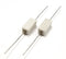 Lot of 2, 33 Ohm 5 Watt Wirewound Ceramic Power Resistors 5W (5W033)