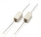 Lot of 2, 40 Ohm 5 Watt Wirewound Ceramic Power Resistors 5W (5W040)