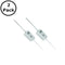 2 Pack of NTE 5WD43, 0.43 Ohm 5 Watt Wirewound Ceramic Power Resistors 5W