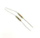 Lot of 2, Ward Leonard 5XM2700 2.7K Ohm 5 Watt Wirewound Power Resistors 5W