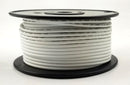 25' Roll 14AWG WHITE Stranded Appliance Grade 600 Volt Hook-Up Wire, UL1015 105C