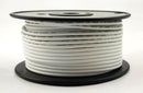 25' Roll 12AWG WHITE Stranded Appliance Grade 600 Volt Hook-Up Wire, UL1015 105C