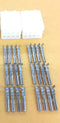 Philmore 61-152 1 Pair of 12 Pin 0.062" Female Molex Connectors w/24 Female Pins