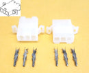 Philmore 61-323, 1 Pair of 3 Circuit Panel Mount 0.093" Male Pin 3191 Connectors