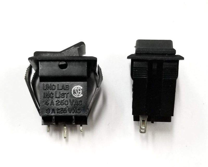 Lot of 2 Carling 62011421-0-0 SPDT ON-ON Mini Rocker Switches 8A @ 125V AC