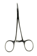 5" Stainless Steel, Self Locking Curved Forceps