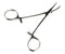5" Stainless Steel, Self Locking Curved Forceps