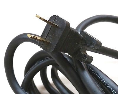 12' Coleman 16/2 SJEOW Water Resistant Power Cord P-241-3-MSHA 300V 105°C - MarVac Electronics