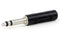 Switchcraft 483NC 1/4" 3 Conductor Mil-Style Male Plug w/Black Metal Handle - MarVac Electronics