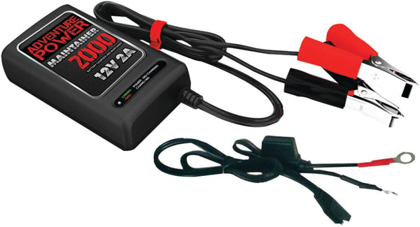 Universal Power Group UPG 84037 Black/Red 12V 2Ah Charger/Maintainer