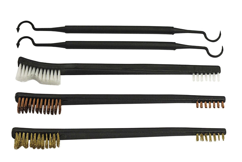 12 Piece Acid Brush Set, 3/4 Wide Horse Hair Bristles ~ 6 Length – MarVac  Electronics