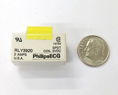 Philips ECG RLY3920 5 Volt DC Coil, SPDT Low Profile Sealed PC Mount Relay - MarVac Electronics