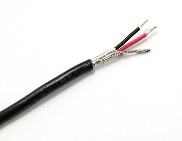 25' Belden 8451 1 Pair 22AWG Stranded, Shielded Twisted Paired Audio Cable